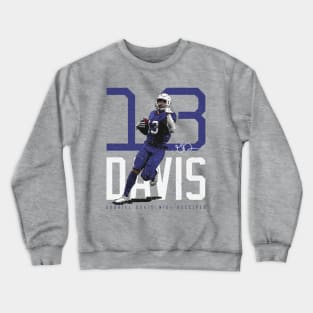 Gabriel Davis Buffalo Bold Number Crewneck Sweatshirt